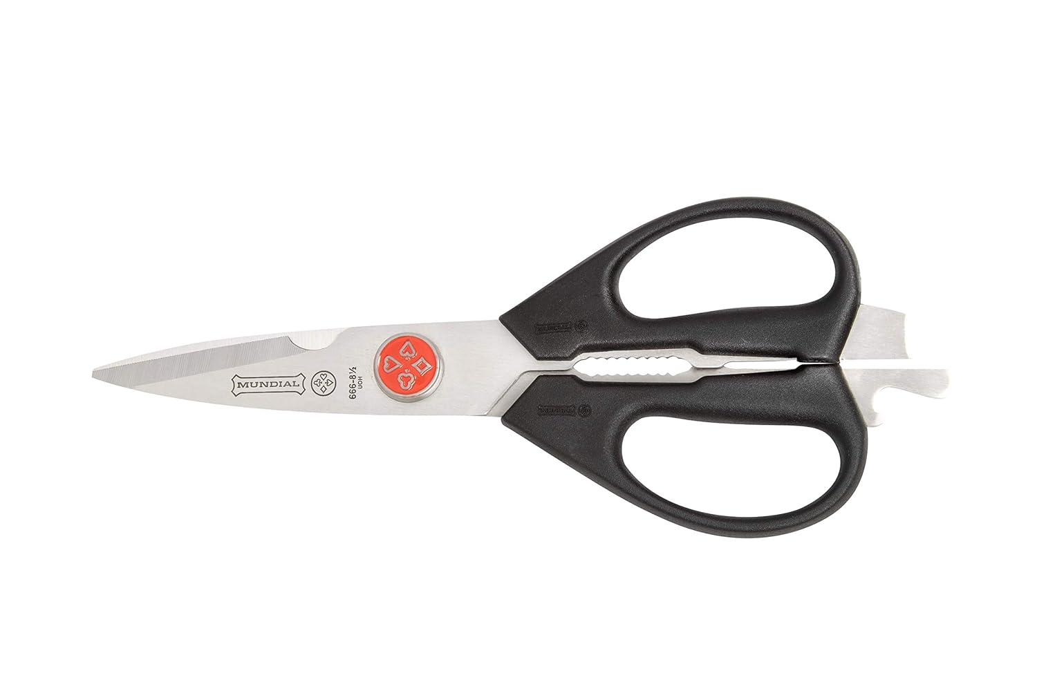 Mundial Red Dot 8 1/2 Take-A-Part Kitchen/Utility Shears